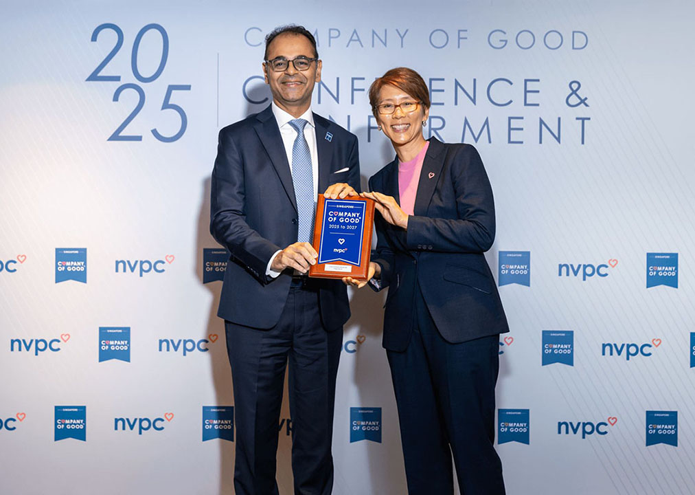We’re proud to share that DFI Singapore has recently been recognised as a Company of Good by the National Volunteer and Philanthropy Centre (NVPC) in recognition of our sustained efforts to uplift communities and create meaningful, lasting impact.