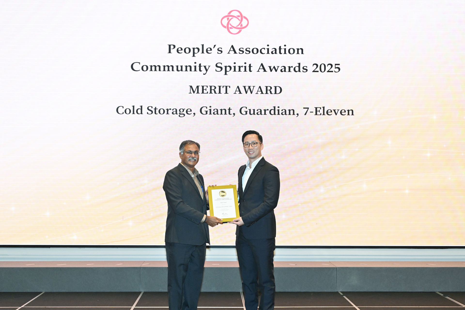 DFI Retail Group Singapore received the Merit Award at the People’s Association Community Spirit Awards 2025
