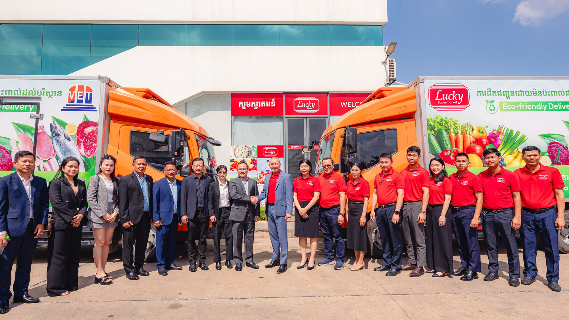 Lucky Supermarket Drives Sustainability with Electric Deliveries
