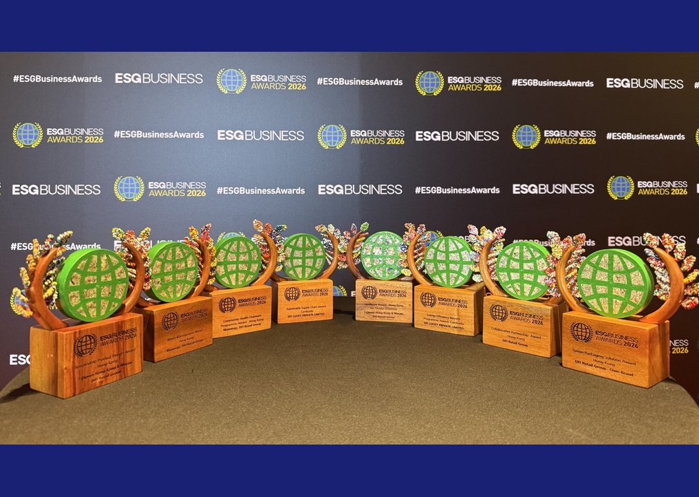 DFI Retail Group and our brands in Hong Kong and Cambodia have been recognised with eight ESGBusiness Awards this year