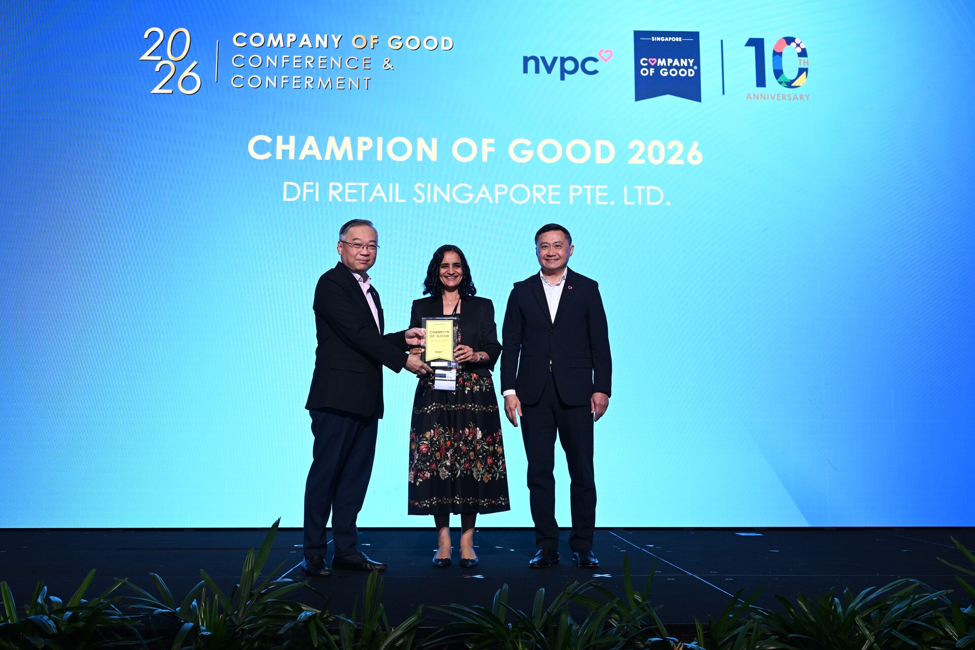 DFI Retail Group Singapore Recognised as Champion of Good